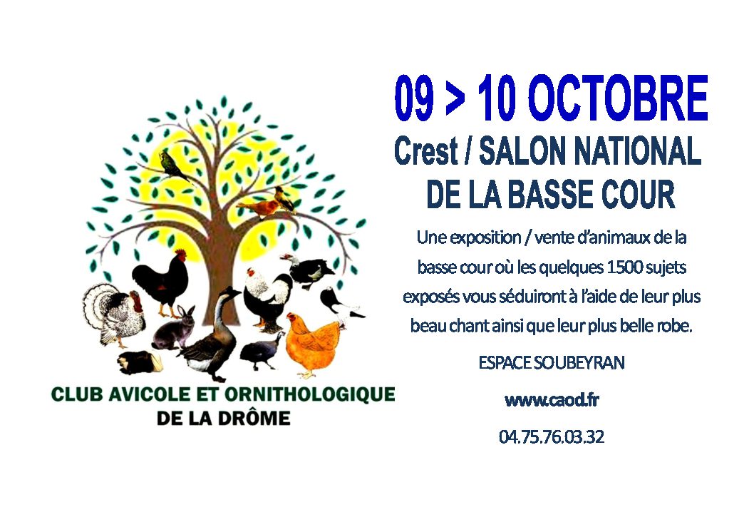 Salon De La Basse Cour Crest 2022